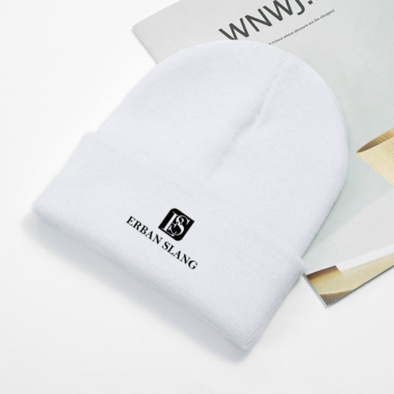 Stylish Erban Slang Winter white Headwear