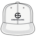 Stylish Erban Slang White Snapback Hats