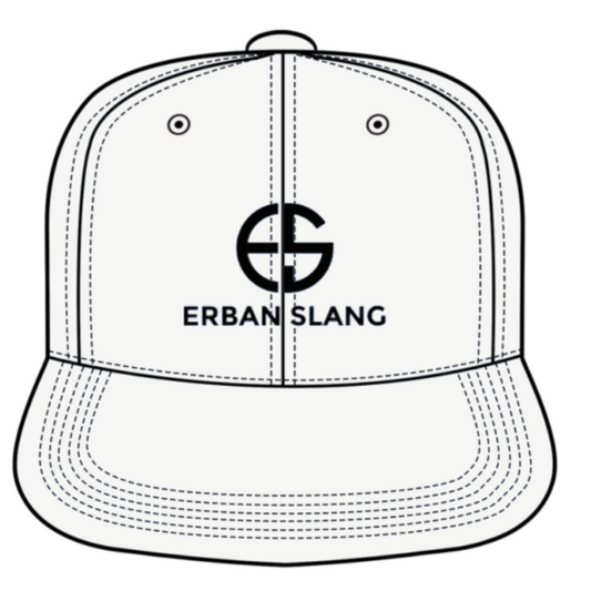 Stylish Erban Slang White Snapback Hats