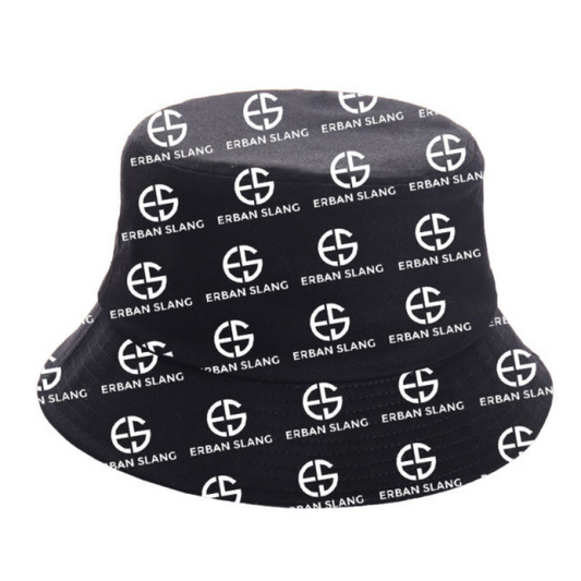Stylish Erban Slang Black and white Bucket Hats
