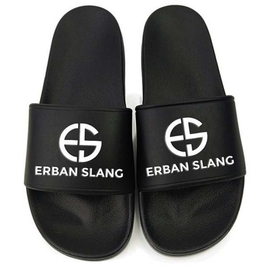 Stylish Erban Slang Summer Black Shoes
