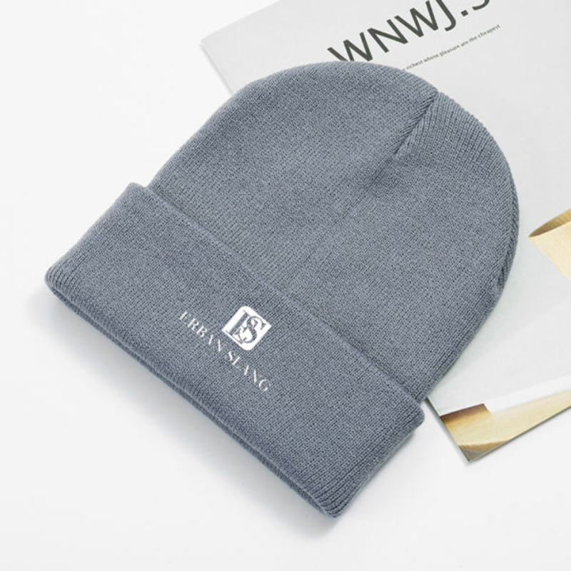 Stylish Erban Slang Winter Headwear Silver Hats