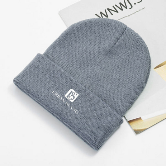 Stylish Erban Slang Winter Headwear Silver Hats